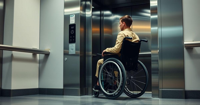 Inclusão garantida com elevador de acessibilidade cadeirante Inclusão garantida com elevador de acessibilidade cadeirante