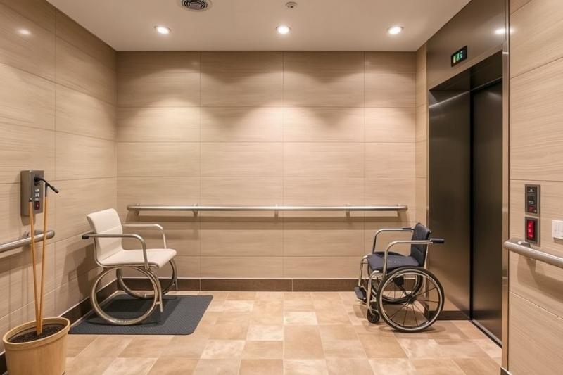 Conforto e acessibilidade com elevador residencial para deficiente